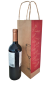 Sacola Kraft Vinho com arte padrão